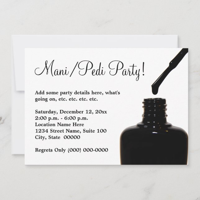Invitation Manicure (Devant)