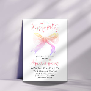 Invitation Manque minimale à la Fête des mariées de la boîte