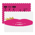 Maquillage Artiste Lèvres roses Queen Crown Beauty