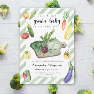 Invitation Marché de bébé de producteurs locaux Baby Shower