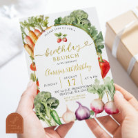 Marché des fermiers de légumes Brunch d'anniversai