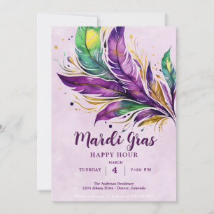 Invitation Mardi Gras
