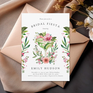 Invitation Margarita Fiesta Fête des mariées florale