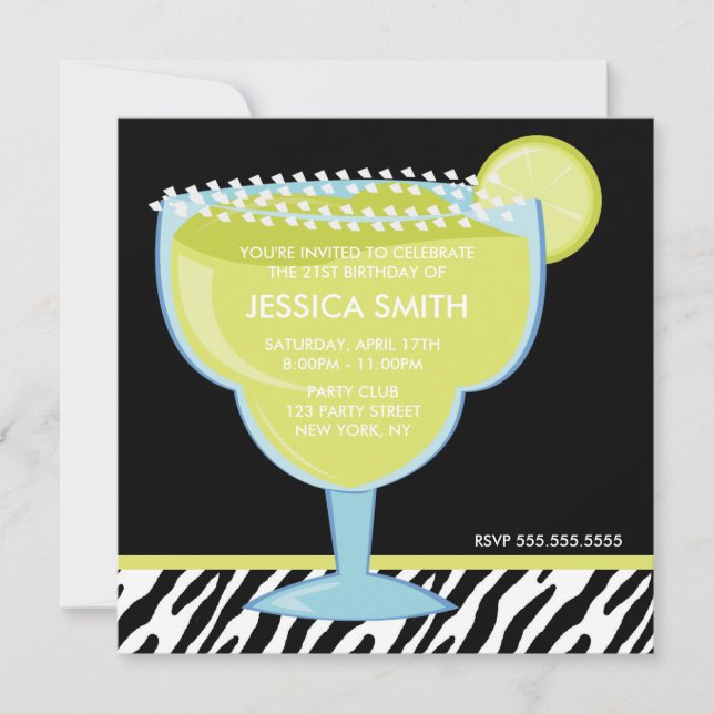 Invitation Margarita Glass (Devant)