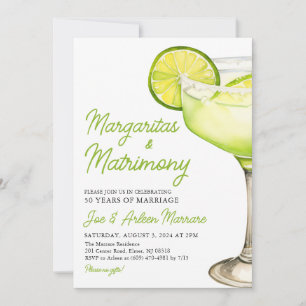 Invitation Margarita Margs & Mariage Cocktail Bachelorette