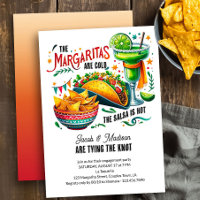 Margaritas et Tacos Fun Colorée Engagement Party