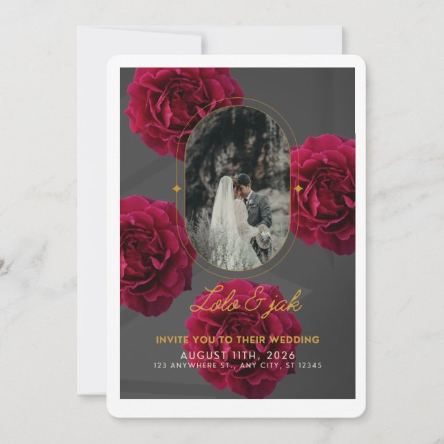 Invitation Mariage (Devant)