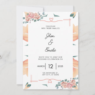 INVITATION MARIAGE 2023