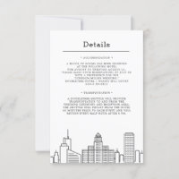 Mariage à Buffalo, New York | Détails pour les inv