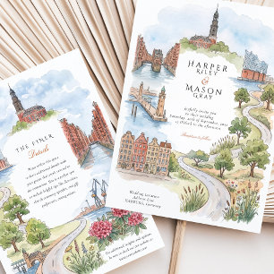 Invitation Mariage à Hambourg en Allemagne