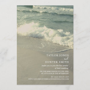 Invitation Mariage à la plage de Virtual Stream