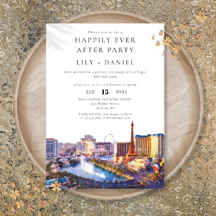 Invitation Mariage à Las Vegas pour toujours heureux