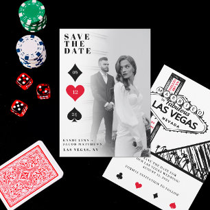 Invitation Mariage à Las Vegas, Sauvegarder la Date