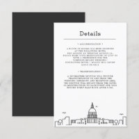 Mariage à Washington DC | Détails pour les invités