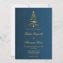 Mariage arbre de Noël minimaliste chic et élégant