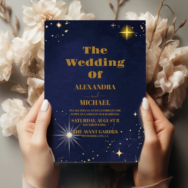 Invitation Mariage au Planétarium de l'Amas de Galaxies à Pai (Créateur téléchargé)