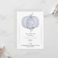 Mariage Automnal Chic Livre d'Histoires Citrouille