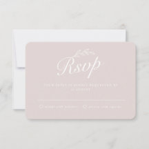 Mariage avec écriture manuscrite et feuille botani