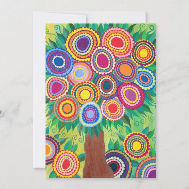 Invitation Mariage Bar Mitzvah Fête de l'Arbre de 