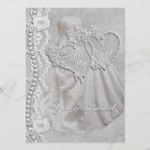 Invitation Mariage blanc