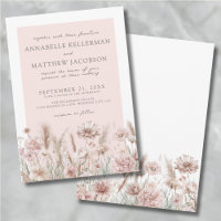 Mariage Bohème Rose Floral Pale