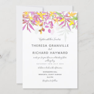 Invitation Mariage Boho frais inviter carnaval