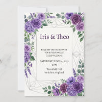 Mariage botanique de la jacinthe des bois