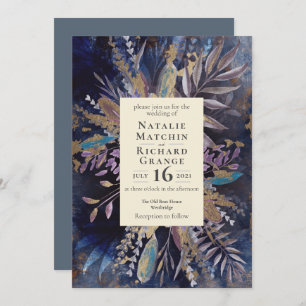 Invitation mariage botanique Moody Bouquet