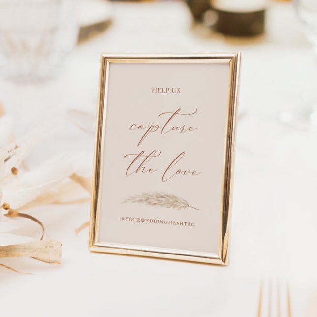 Invitation Mariage Capture Le Hashtag Amour (Créateur téléchargé)