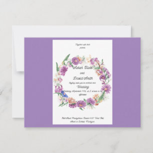 Invitation Mariage cardiaque