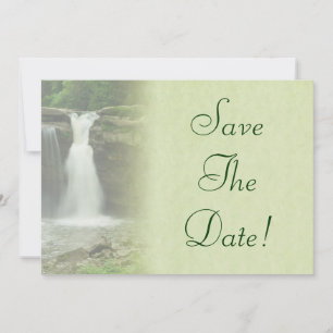 Invitation Mariage cascade Enregistrer la date