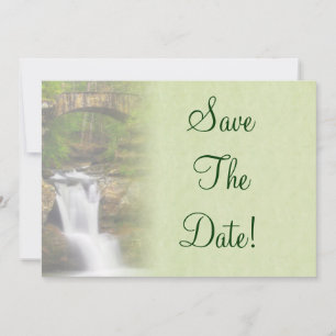 Invitation Mariage cascade Enregistrer la date