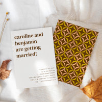 Mariage Casual Retro Gras Moutarde Marron