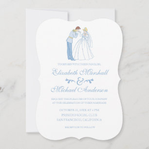 Invitation Mariage Cendrillon Classique
