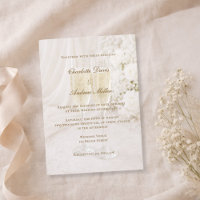 Mariage Champagne Tissu Doux Drapés