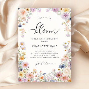 Invitation Mariage Champêtre à l'Aquarelle
