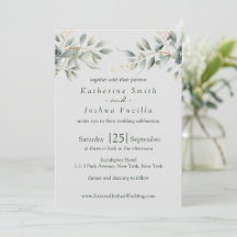 Mariage classique Eucalyptus