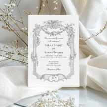 Mariage Classique Orné de Guirlande de Roses Franç