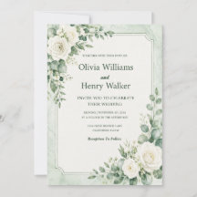 Mariage Classique Vert Menthe