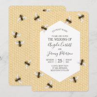 Mariage d'abeilles vintages