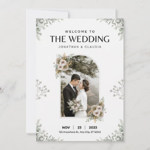 Invitation Mariage dans la nature