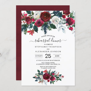 Invitation Mariage d'aquarelle Bourgogne