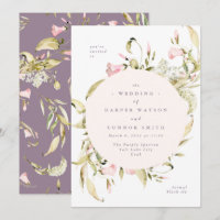 Mariage d'armature ronde Fleur sauvage Spring