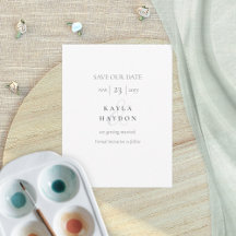 Mariage de base, minimum Enregistrer la date