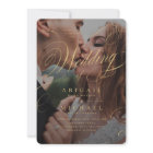 Mariage de calligraphie classique or