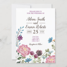 Mariage de champ d'eau Fleur sauvage