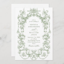 Mariage de code QR écologique de l'Orné victorien 