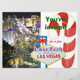 Invitation Mariage de décembre à Las Vegas