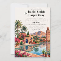 Mariage de destination à Marrakech au Maroc aquare