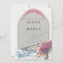 Mariage de destination méditerranéen / européen